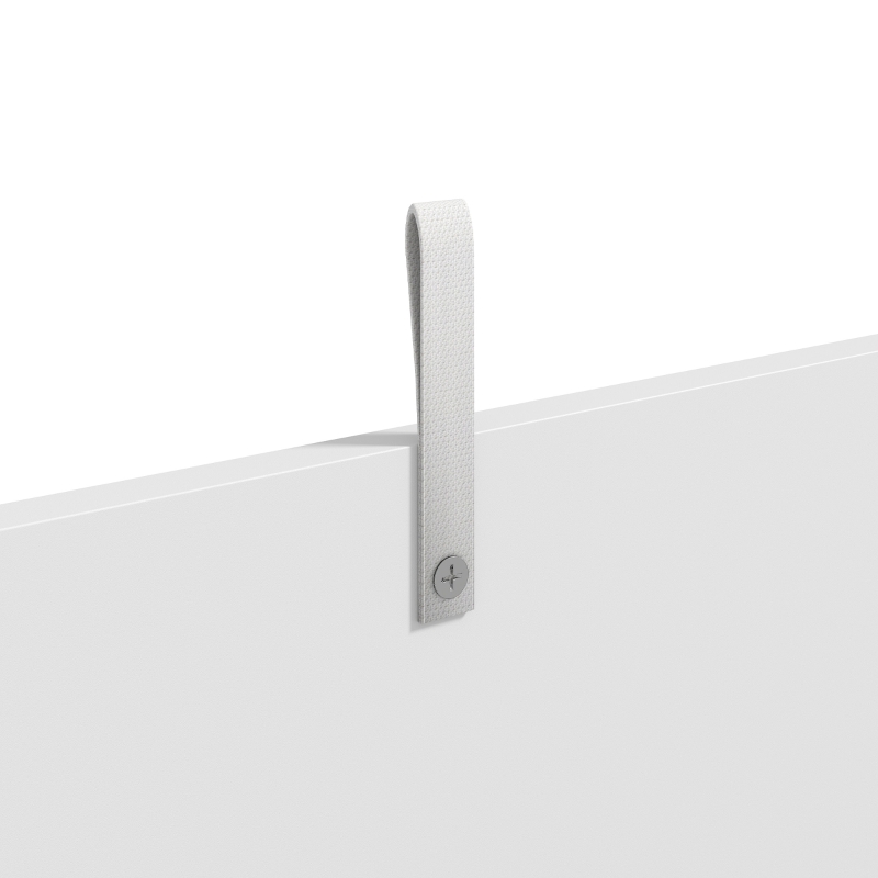 HOMCOM Coffre de Rangement, Banc de Rangement avec Couvercle Rabattable et Charnières de Sécurité, 80 x 40 x 45 cm, Blanc