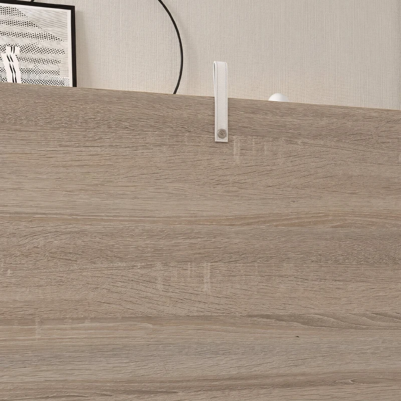 HOMCOM Ladă de Depozitare pentru Interior 113L cu Capac Rabatabil din Lemn pentru Dormitor și Hol, 100 x 40 x 40 cm, Alb