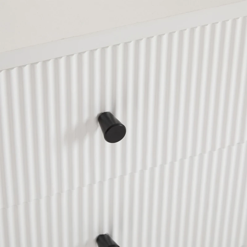 Penteadeira com iluminação LED regulável, espelho ajustável e tampo extensível, 100x40x76 cm, Branco