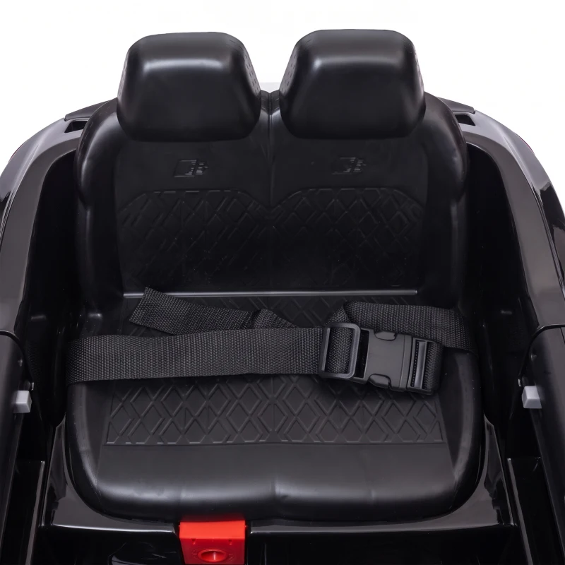 AIYAPLAY Audi Q8 etron Sportback Licensed Ride on Car with Remote Control, Four-Wheel Suspension, Soft Start for Ages 3-4, Black