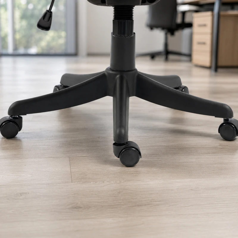 HOMCOM Chaise Bureau Ergonomique avec Accoudoirs 3D et Appui-Tête Réglable, Fauteuil de Bureau en Maille, Gris
