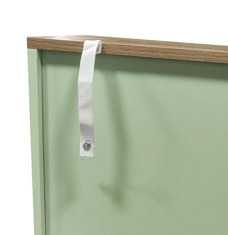 HOMCOM Móvel para Sapatos Estilo Moderno 3 Portas Basculantes 18 Pares de Sapatos 60x23,5x115 cm Verde