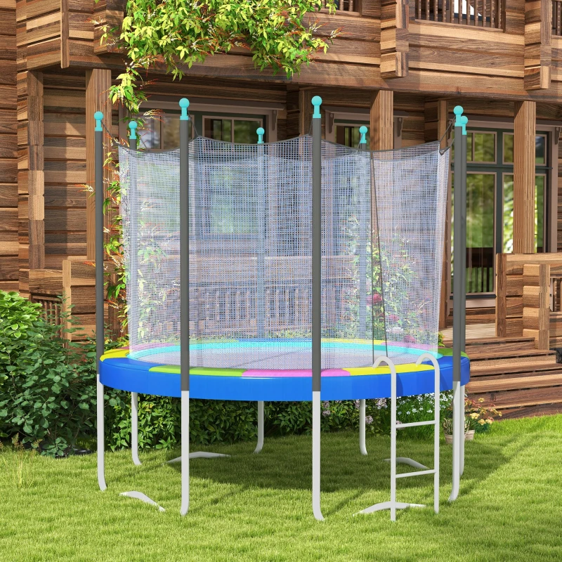 SPORTNOW Ersatz-Randabdeckung für Trampoline, wasserfest, reißfest, Ø366 cm, bunt