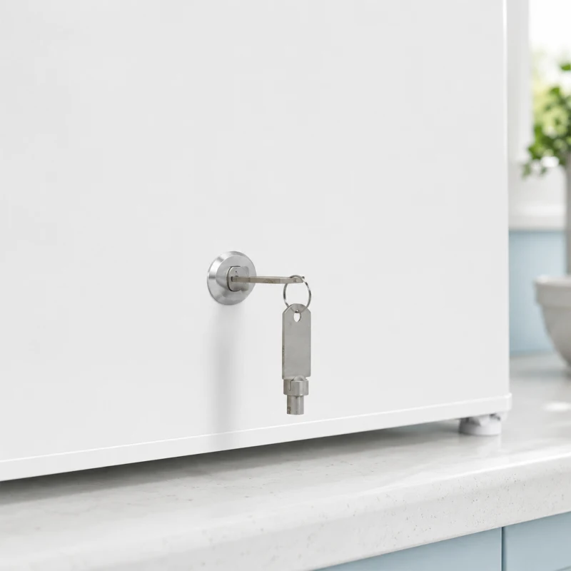 HOMCOM Mini Vriezer 35L Vrijstaand 161W Vrieskast 47x44,2x48,8 cm Wit