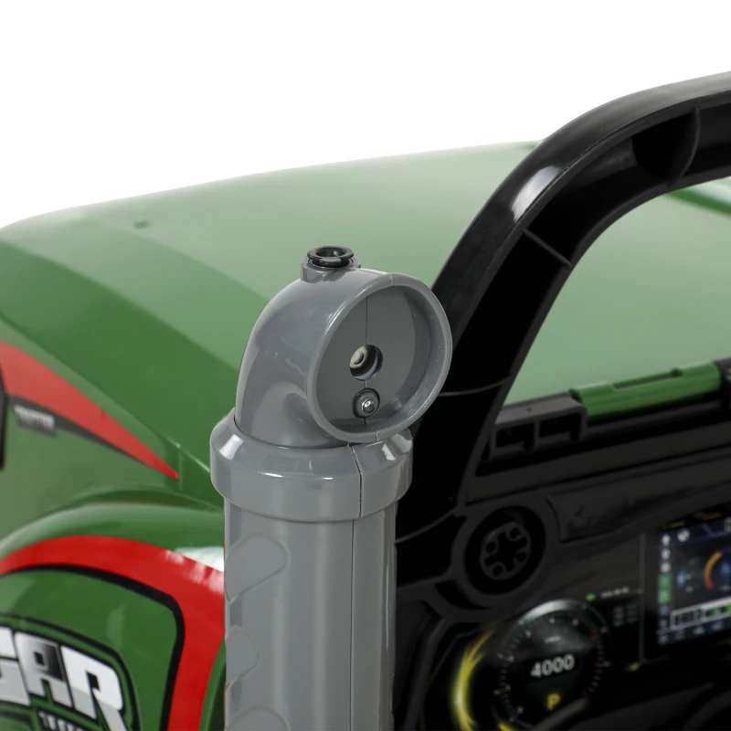 AIYAPLAY Kids Truck Engine Toy, Toy Steering Wheel with Spray, Lights and Sounds, Educational Gifts for 3-6 Years, Green