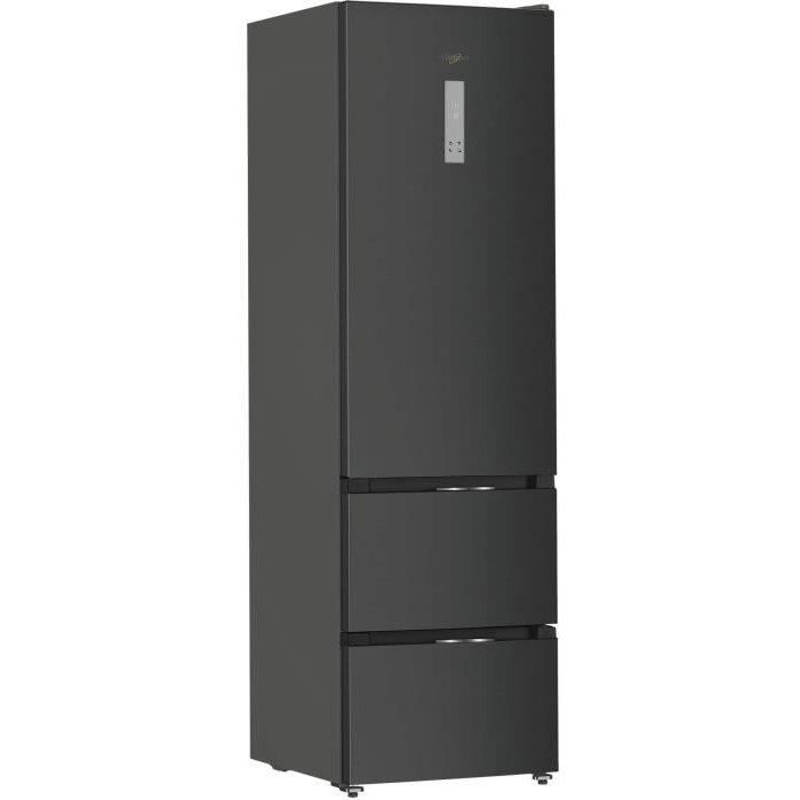 Réfrigérateur multiportes - WHIRLPOOL - WHKF6353XBR6E - 351 L - NoFrost - Classe C - Multiflow - 203,5x59,5x66,3 - Dark Inox