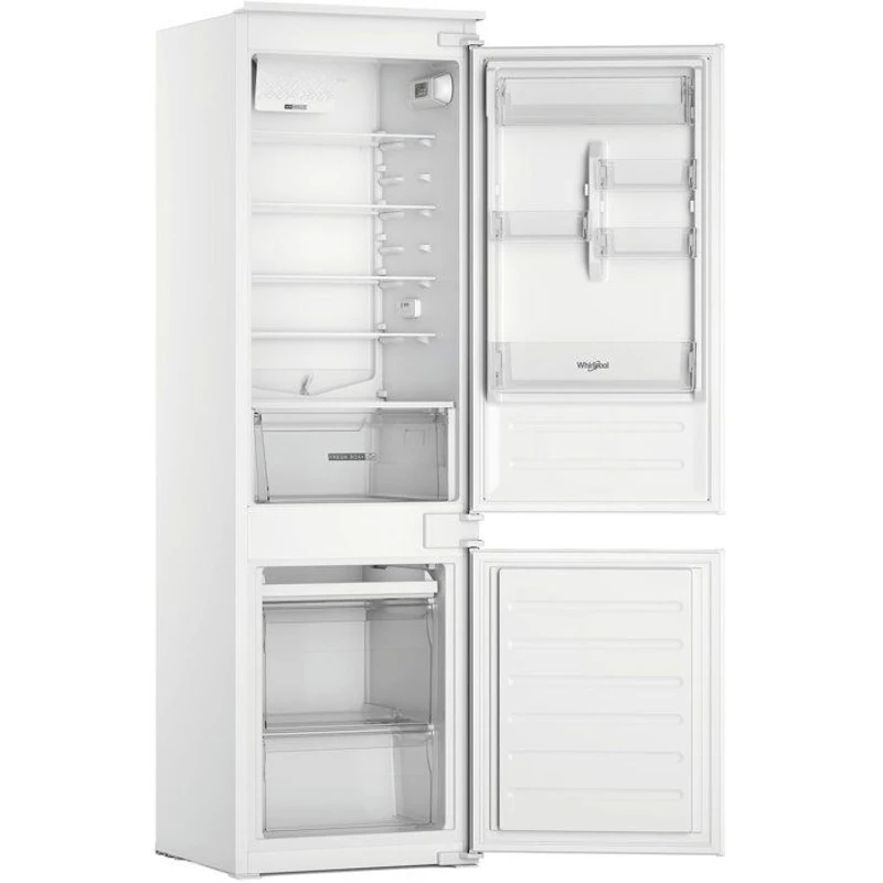 Réfrigérateur combiné WHIRLPOOL WHC18D011A2FR - Encastrable - 268 L - Classe D - 54 x 54,5 x 177 cm