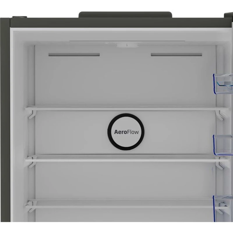 Réfrigérateur combiné - BEKO - B1RCNE534DG -Grande capacité 475 L - Ventilé - Distributeur d'eau - Classe E - 187x70,9x59x7 - Grey