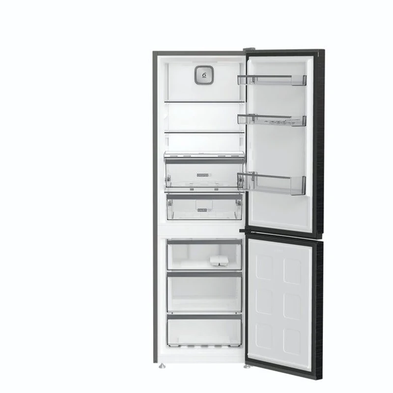 Réfrigérateur combiné - WHIRLPOOL - WHK26363XBR5E - 316 L - Classe D - Dual NoFrost 6e Sens - 59,5x66,3x186,5 - Dark Inox