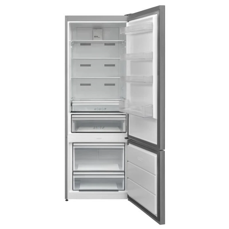 Réfrigérateur congélateur bas CONTINENTAL EDISON- 472L - Total No Frost ( Sans givre) - 41 dB - L70 cmxH186cm -inox