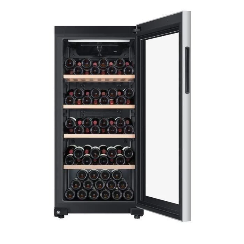 Cave a vin de vieillissement - HAIER HWS116GAE - Pose libre - 116 bouteilles H126.5 x L59,5 cm - Noir
