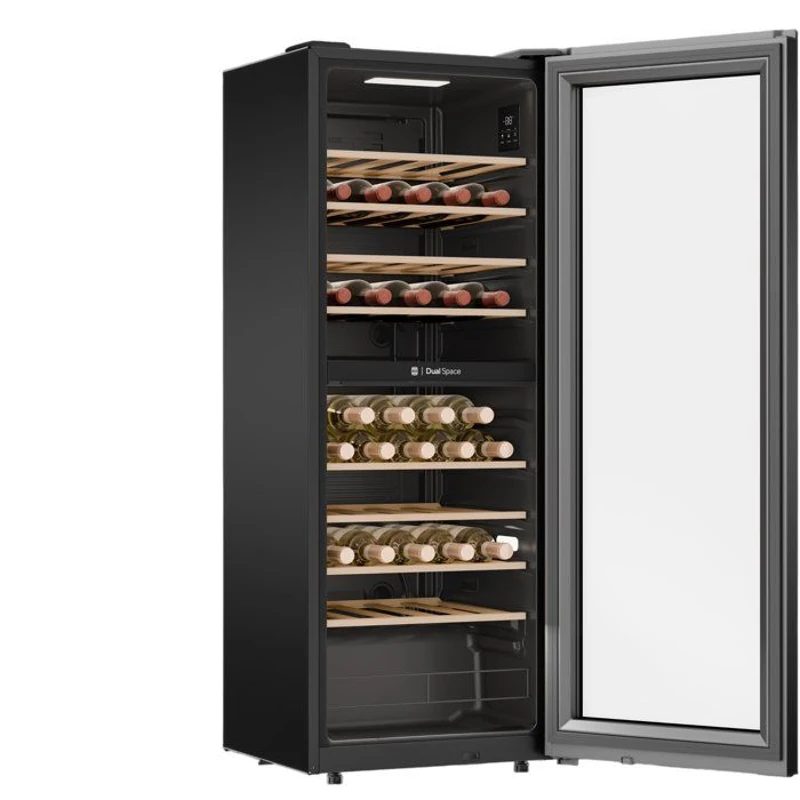 Cave a vin de service - CANDY CNWQ4G56G2 - 56 bouteilles - 2 zones - Multi-température - 37 dB - H 128cm x l 47,5cm x P 45,6cm