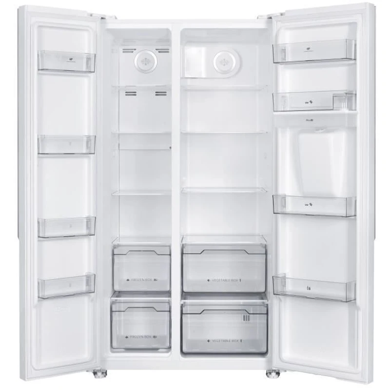 Réfrigérateur américain - Continental Edison - CERA532NFWD - 2 portes - 529 L -  L90 x 177 cm - Classe D - Blanc