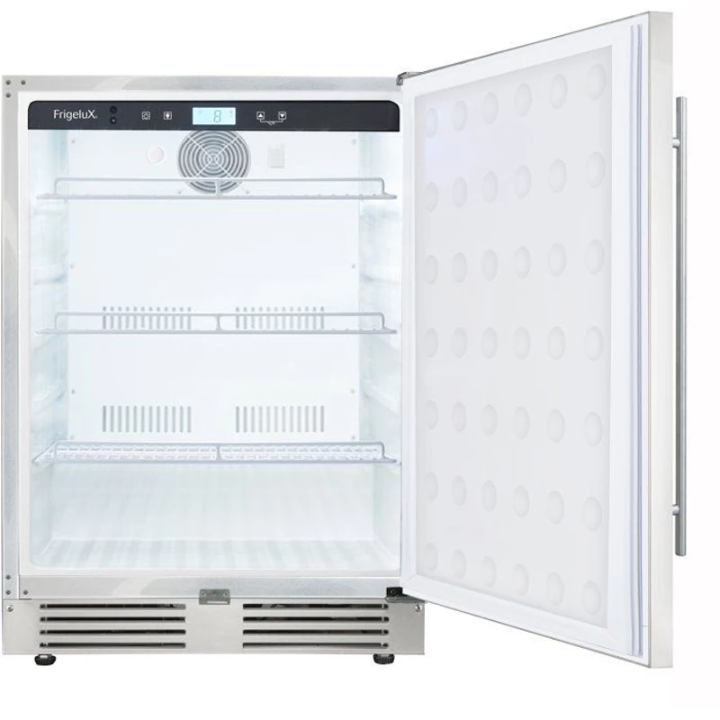 Réfrigérateur table-top extérieur - FRIGELUX - RETT136A - Encastrable - 102 L - 59,5 x 57,5 x 82 cm - Inox