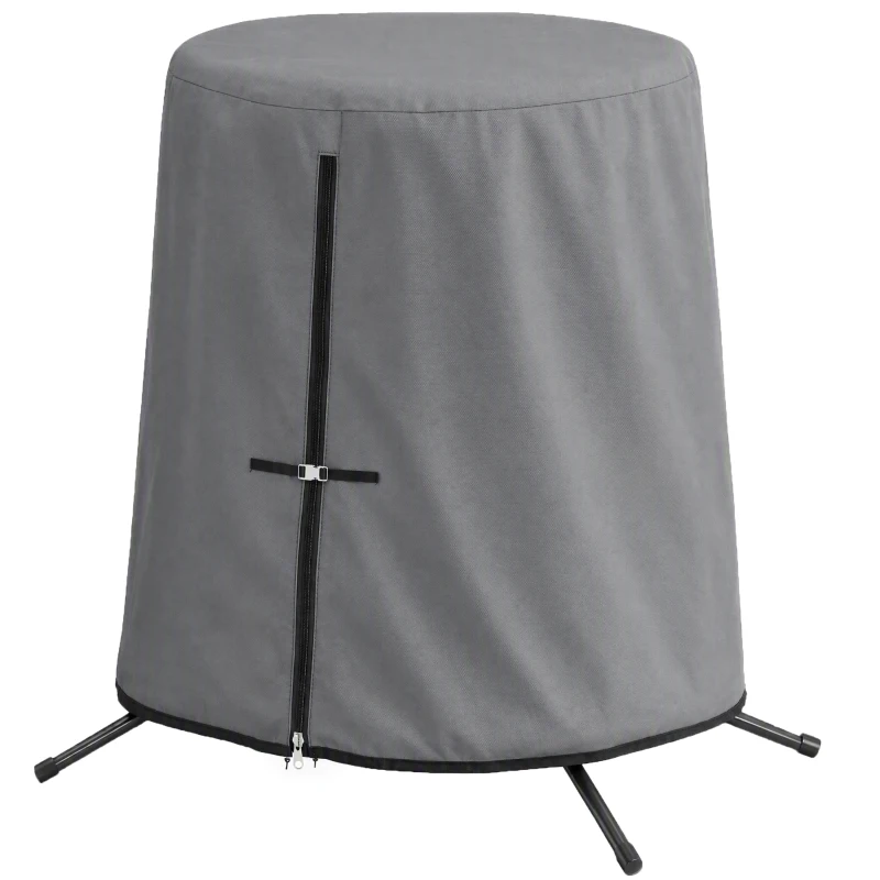 Outsunny 196 x 230 cm Hanging Egg Chair Protective Cover - Grey
