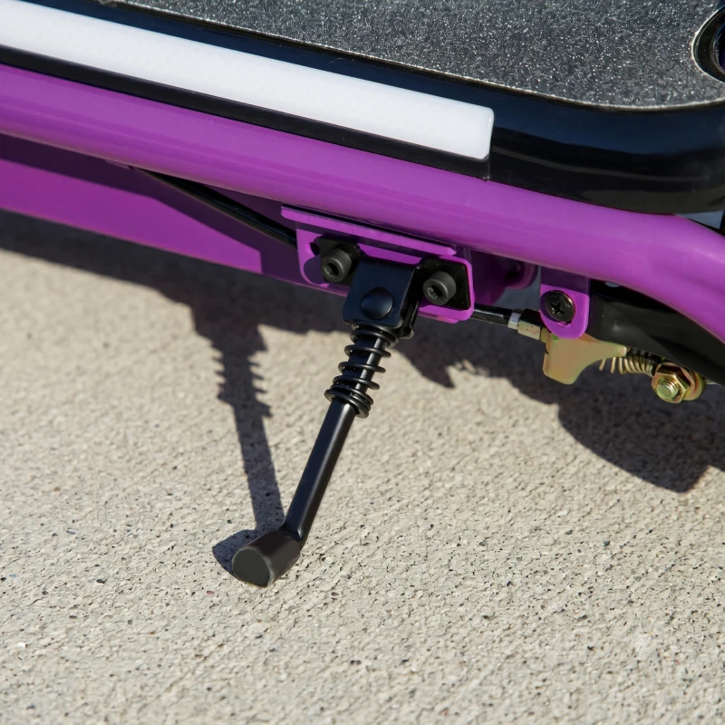 AIYAPLAY Electric Scooter for Kids Aged 6-14 Years, with Colourful Lights, Purple