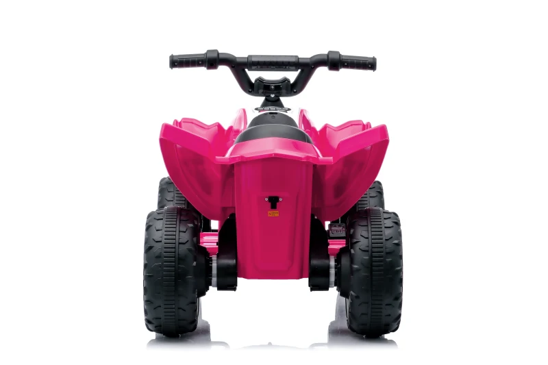 Kinder Quad elettrico 12V, due velocità (alta/bassa) e avanti/indietro, 85x55x55,3 cm, Rosa