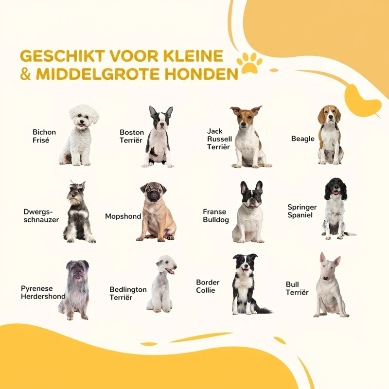 PawHut Hondenhek Traphek Afscheidingshek, opvouwbaar, grenenhout, 375 cm x 44 cm x 70 cm, Natuur(m-4)