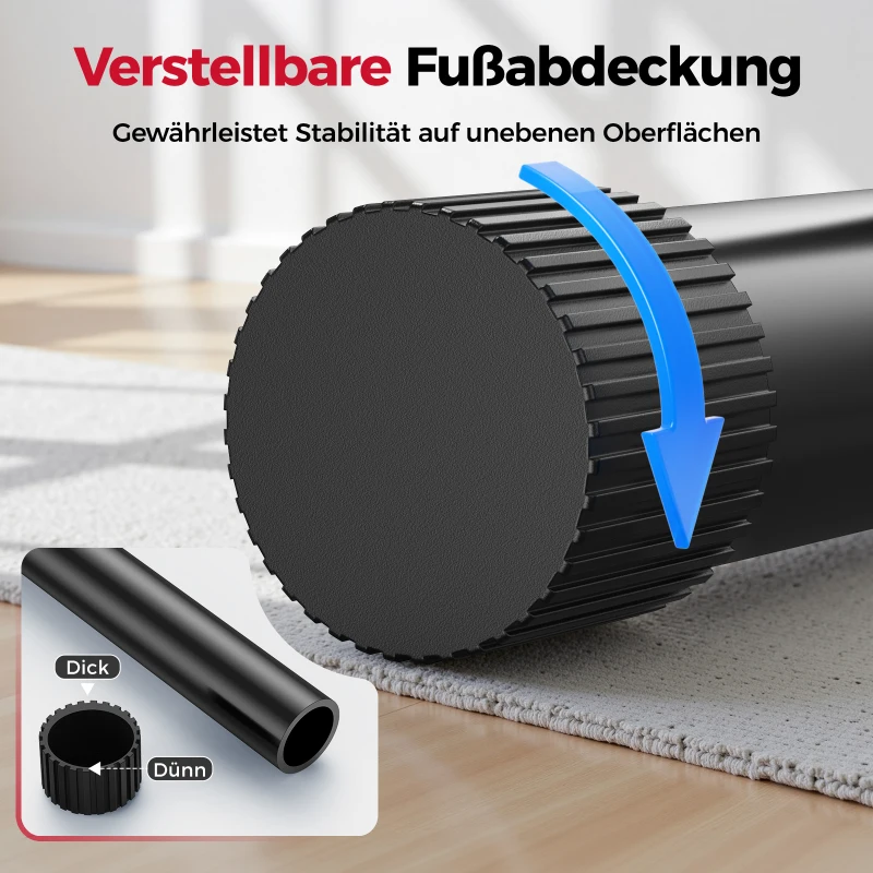 Barre per dip, regolabili in altezza, smontabili e portatili, 100x58x96 cm, Nero
