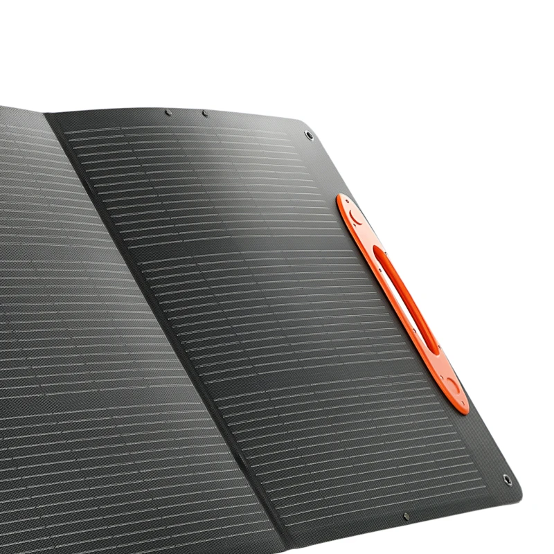 HOMCOM 100W Portable Solar Panel, Foldable Solar Charger with USB-A & USB-C Fast Charging Output, IP67 Waterproof for Mobile Phone Power Bank Flashlight Fans Camping Backpacking Hiking