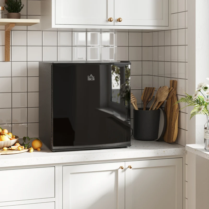 HOMCOM mini vriezer, 35 L, wit, 47 x 44,2 x 48,8 cm(m-2)