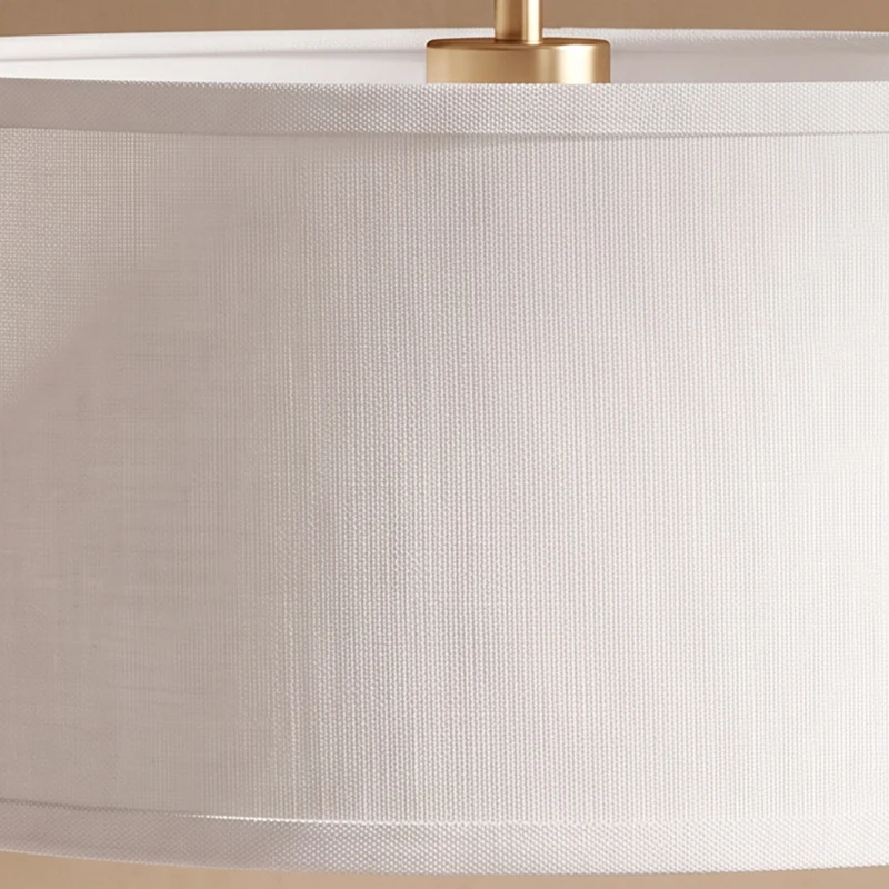 Vloerlamp staande lamp E27-fitting voor woonkamer metaal staal linnen(m-11)