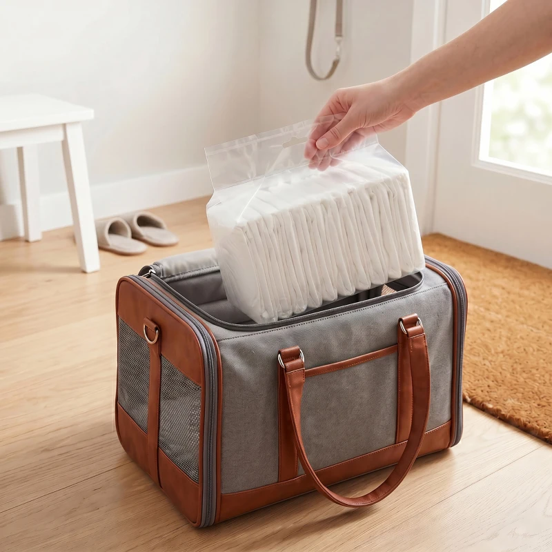 PawHut Pañales Desechables para Perros Machos 48 Unidades Súper Absorbentes Antifugas para Cachorros Talla M