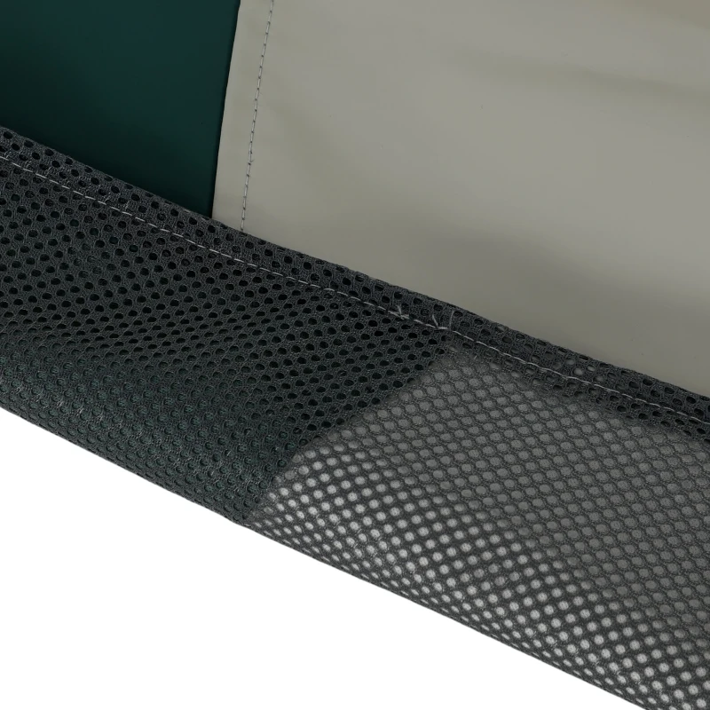 PawHut Impermeable para Perros con Capucha Orificio para Correa y Tiras Reflectantes para Perros de Talla Gigante Verde
