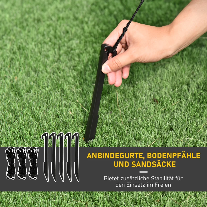 HOMCOM 1,93 m opblaasbare sneeuwpop met 2 modulelampen kerstversiering voor binnen en buiten tuin gazondecoratie feest polyester wit  130 x 72 x 193 cm