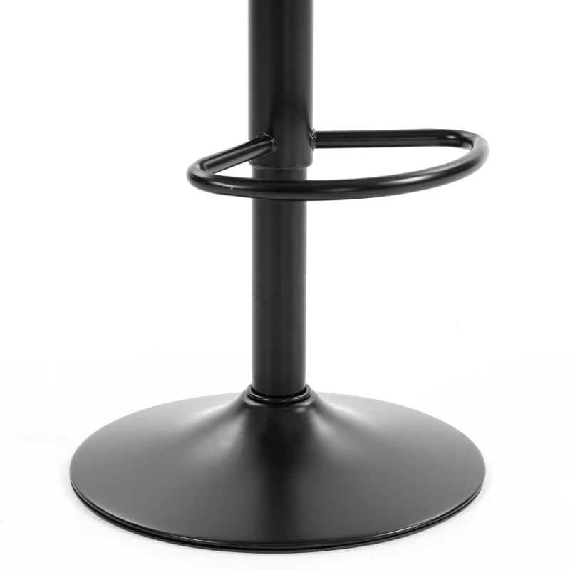 HOMCOM stool counter backs