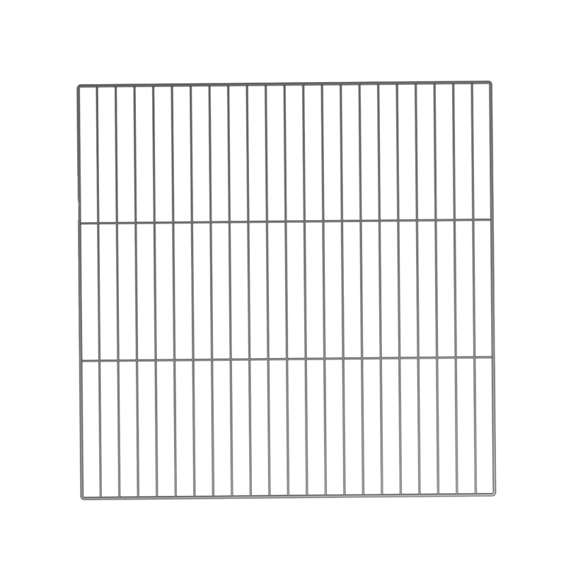 PawHut DIY Small Animal Cage with Elevated Huts, C&C Cage for Guinea Pigs, Hedgehogs, Rabbits, 31 Panels, Black