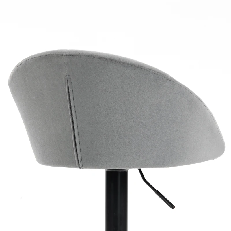 HOMCOM stool counter backs