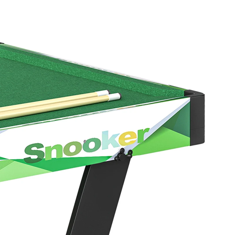 SPORTNOW 104cm Folding Mini Pool Table Set with 2 Cues, 16 Balls, Chalk, Triangle, Brush, Green