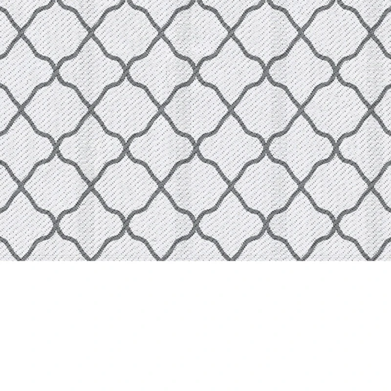 Outsunny Tapis d'extérieur tapis réversible dim. 2,74L x 1,82l m - PP Haute densité 310 g/m² Gris et blanc