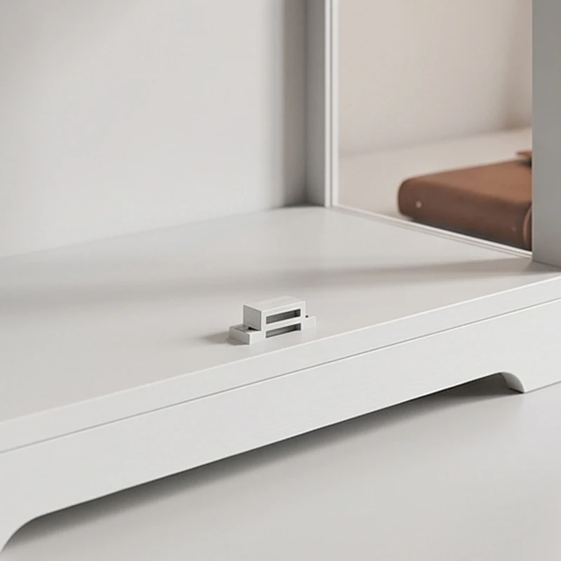 HOMCOM Vitrina Expositora para Coleções com 2 Níveis e Portas em Acrílico para Figuras, 59,5x30x73 cm, Branco