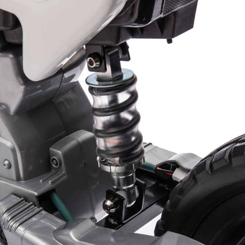 AIYAPLAY Moto elétrica infantil moto cross para crianças de 3 a 6 anos 2 motores 12V velocidade 5 km/h 109,5x60x72,5cm rosa