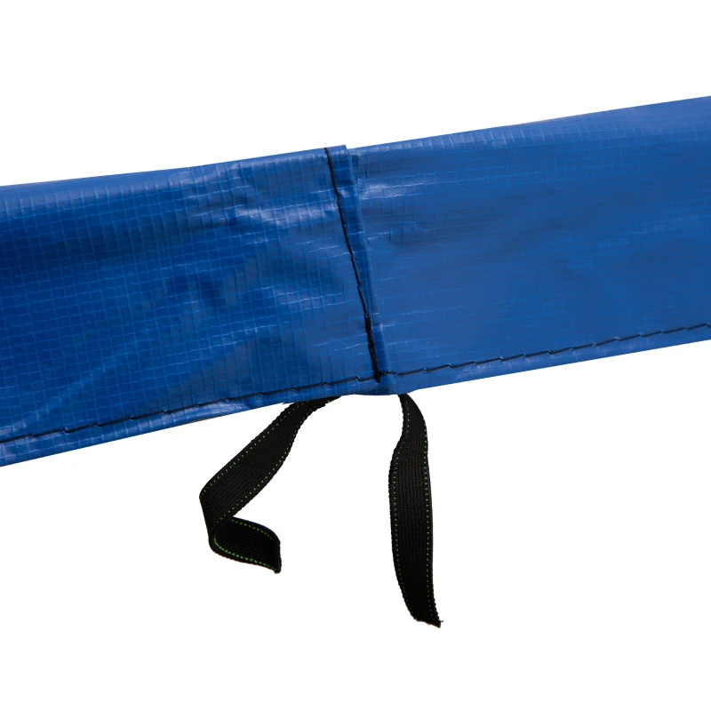 HOMCOM Cubierta de Protección Acolchada Borde de Seguridad para Trampolines Cama Elástica con Diámetro Ø305 cm Sin Agujeros para Poste Multicolor