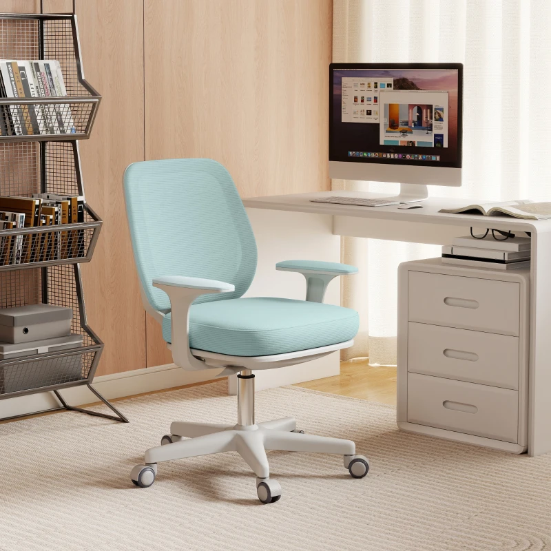 Vinsetto 44-56cm Mesh Back Office Chair - Light Green