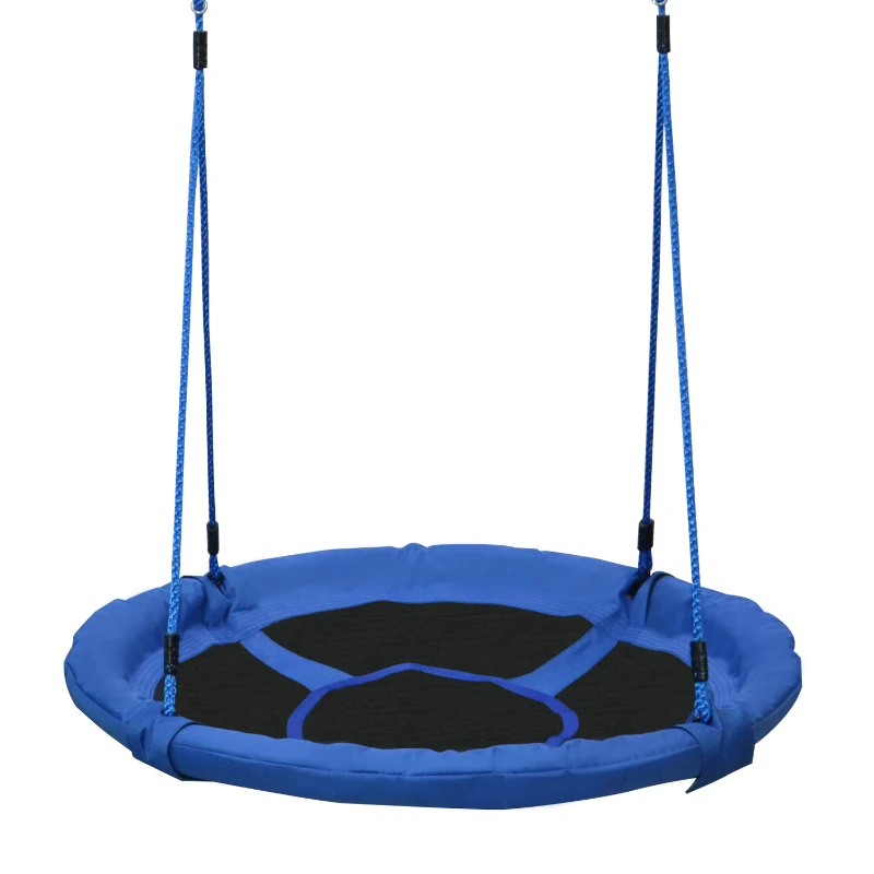 HOMCOM Altalena da Giardino per Bambini tra 3 e 8 anni, Altalena per Bambini da Interno ed Esterno 100x180 cm, Carico Massimo 100kg