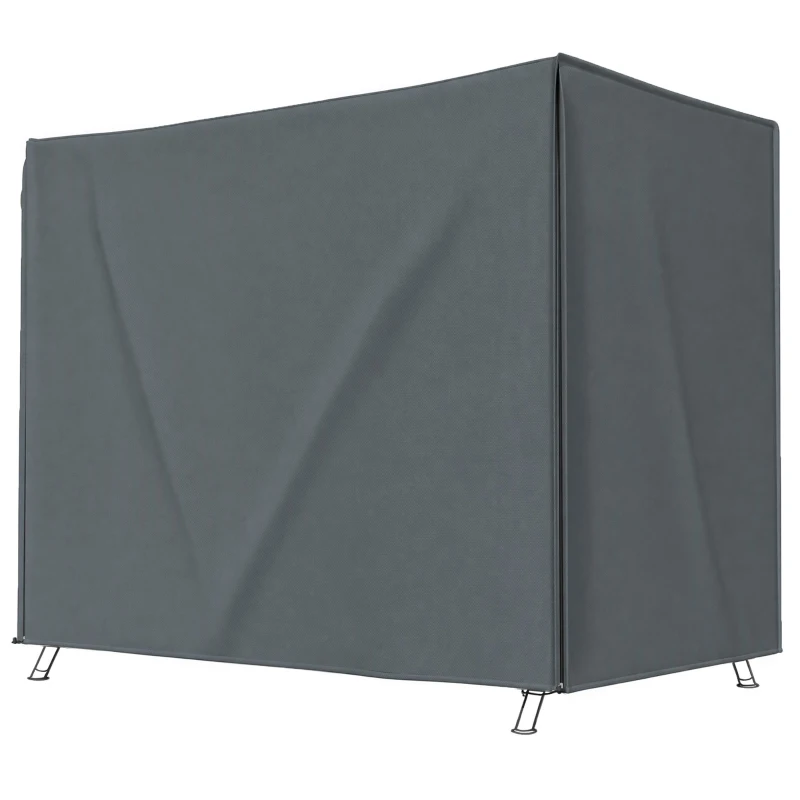 Outsunny 220 x 125cm Three-Seater Swing Chair Protective Cover - Grey