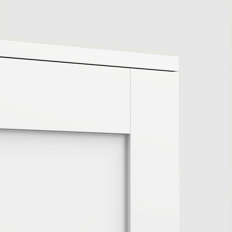 HOMCOM Voorraadkast 175 cm met opbergruimte, keukenkast met soft-close deuren en verstelbare planken, wit