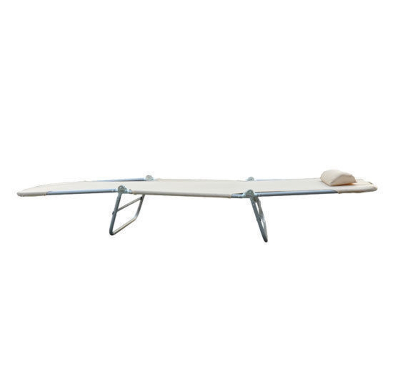 Outsunny Ligstoel liggen ligbank voor buiten stoel relax lounger lounger voor in het bad tweebenig 4 kleuren