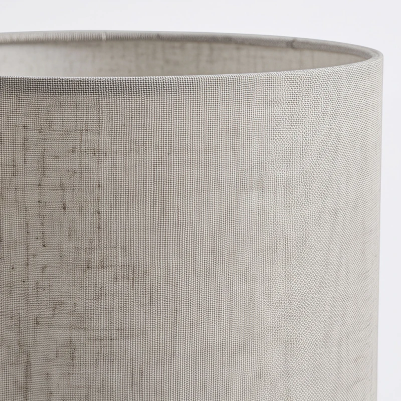 HOMCOM Tafellamp, nachtlamp met keramische voet, linnen lampenkap, 22 x 22 x 45 cm, zand/beige