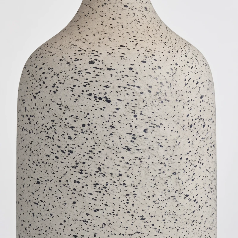 HOMCOM Tafellamp, nachtlamp met keramische voet, linnen lampenkap, 22 x 22 x 45 cm, zand/beige