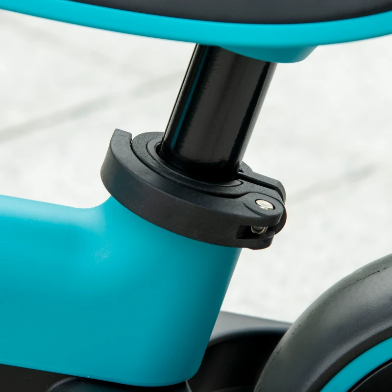 AIYAPLAY loopfiets voor kinderen van 1,5 tot 3 jaar, lichtgewicht: slechts 3,5 kg, in hoogte verstelbare stoel, metalen frame, blauw