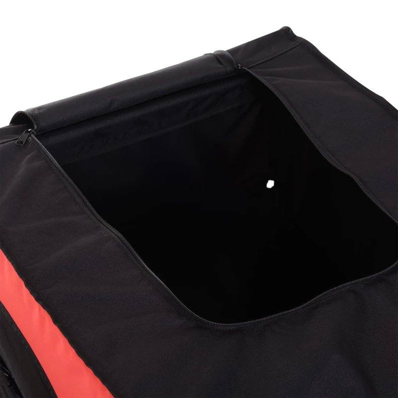 HOMCOM Remorque vélo pliable avec 4 réflecteurs rouge noir 86x61x39cm