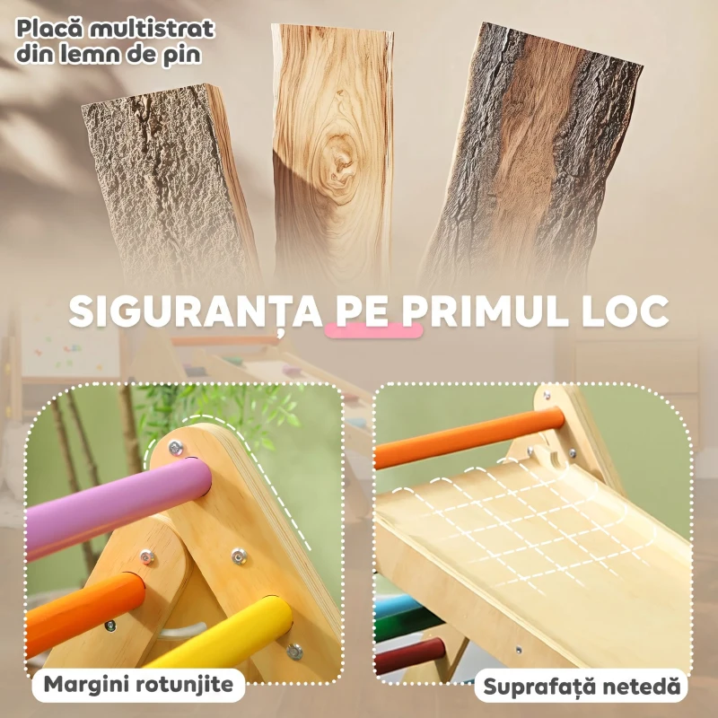 AIYAPLAY Joc de Cățărare pentru Copii 18-48 Luni, Multicolor