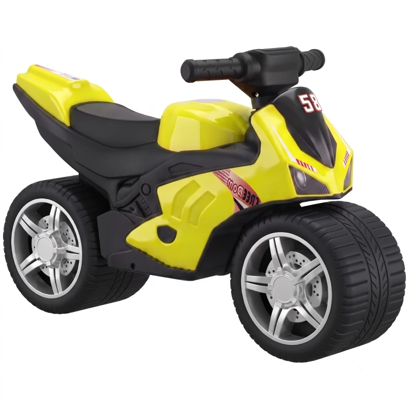 AIYAPLAY Draisienne pour Enfant, Vélo d'Équilibre avec Musique et Roues Extra-Larges, pour Filles et Garçons 18-36 Mois, Vert