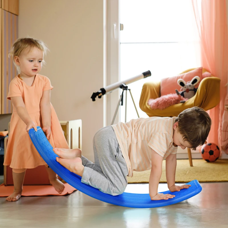 ZONEKIZ Balance Board, Kids Wobble board, for Ages 3-6 Years - Dark Blue