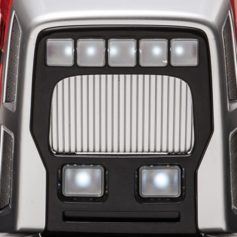 HOMCOM Tracteur électrique avec remorque amovible, pour enfants de 3 à 6 ans avec télécommande MP3 musique affichage lumières